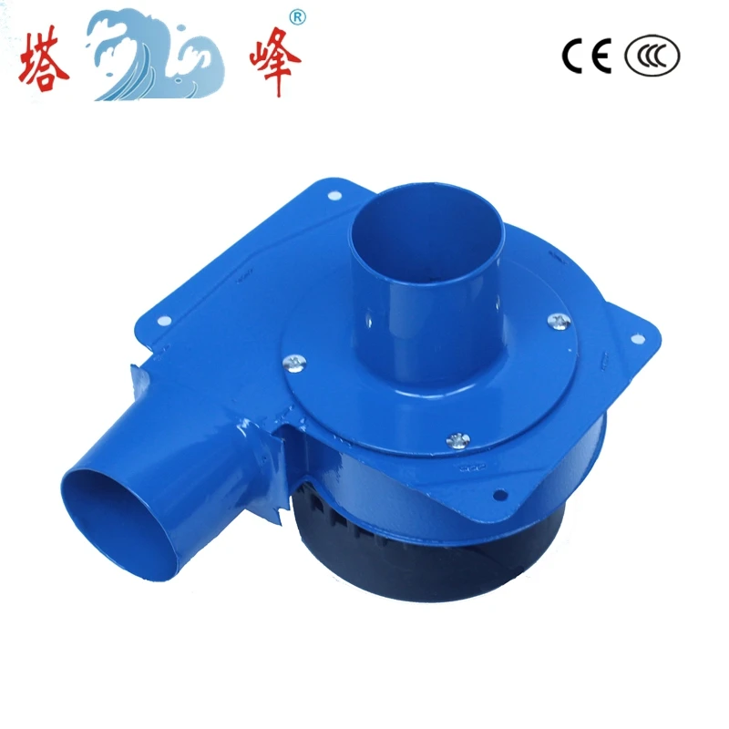 Poderoso de Alta Ventilador de ar Motor sem Escova Mini Pressão Elétrico 20w Alta Temperatura Resistente 50mm Tubulação 12v dc
