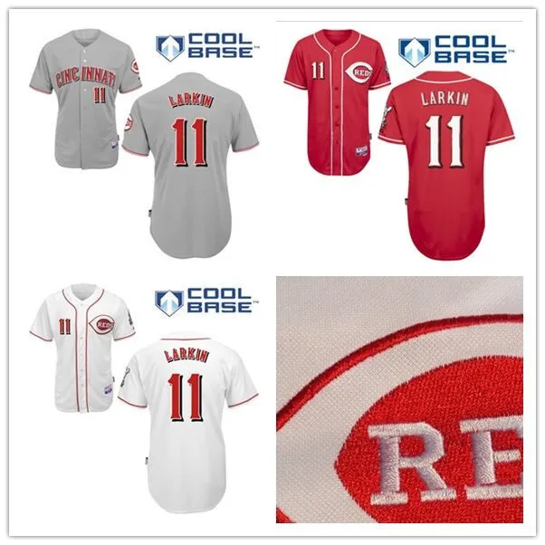 barry larkin reds jersey