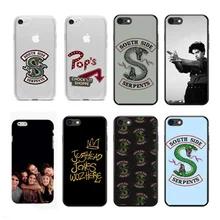 

American TV Riverdale Jughead Jones style South side serpents soft silicone Phone Cover Case For iphone 4 5 6 7 8 PLUS X coque