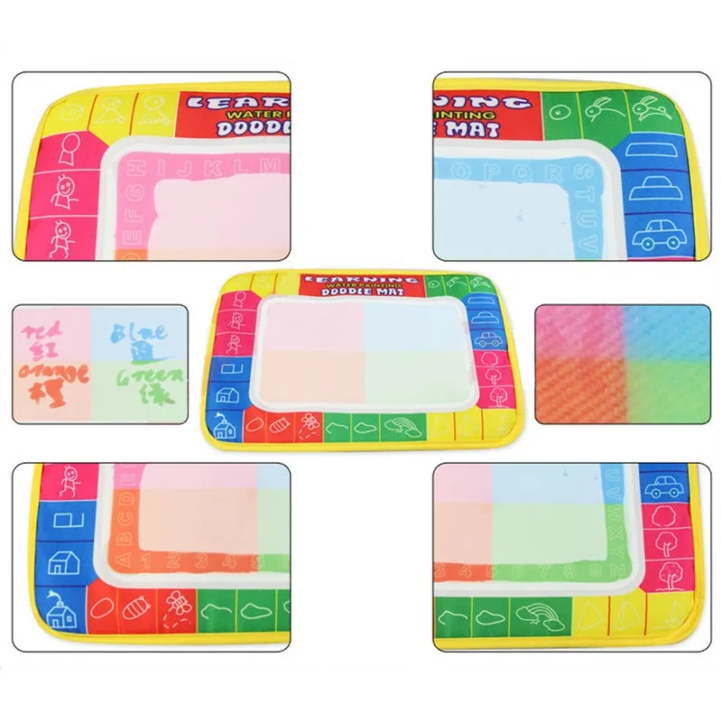 29X19cm-4-color-Mini-Water-Drawing-Mat-Aquadoodle-Mat&1-Magic-PenWater-Drawing-boardbaby-play-mat-Free-shipping-TY0011 (1)