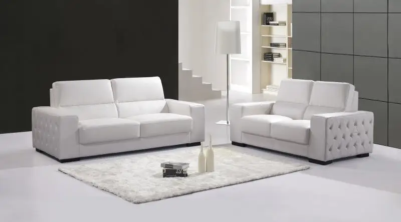 Compra muebles de cuero blanco online al por mayor de China, Mayoristas