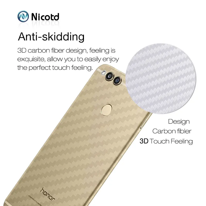 Full cover 3d Anti-fingerprint Film for honor 7X (4)