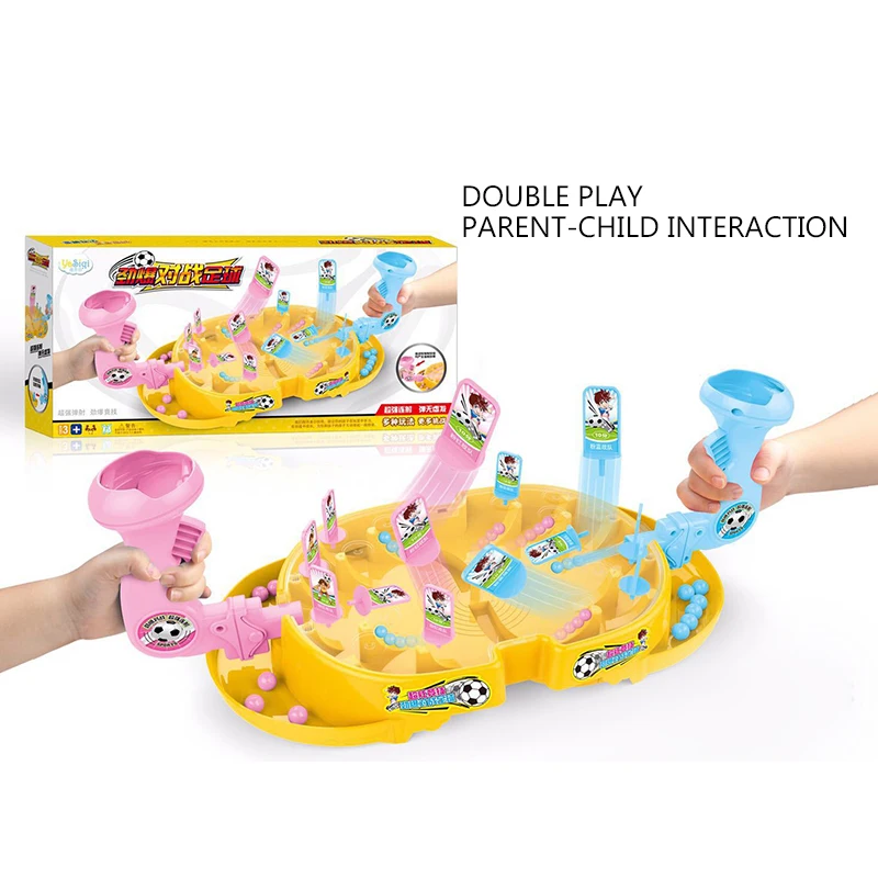 

Children's educational interactive table football table competitive match game boy desktop football puzzle interactive toy