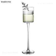 WSHYUFEI японский стиль высокий каблук коктейльное стекло бармен Неэтилированное коктейльное стекло бар свадебное шампанское стекло