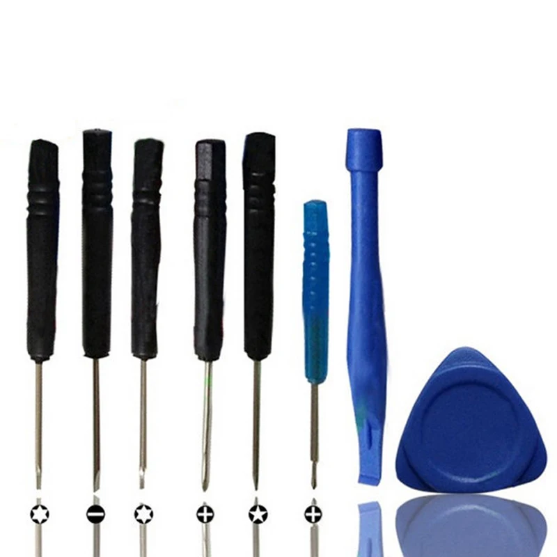 

8 in 1 Pack Handset & Mobile Phone Opening Repair Tool Kit Screwdriver for Iphone 5 5s 6 6s 6plus Samsung Travel Kit Tools Set