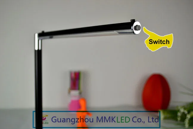 Высокое качество 24 светодиодный настольный светильник настольное Освещение Защита глаз закаленное стекло база USB/AC 110 V-240 V мощность
