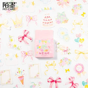 

8SETS/LOT sweet Party photo album decoration seal DIY box Sticker