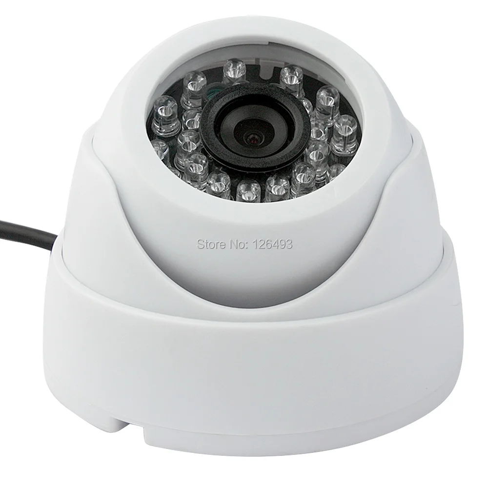 Белый 1mp 720 P H.264/MJPEG/yuy2 дополнительно UVC Инфракрасный ночного видения купольная USB HD веб-камера с 3 м USB кабель пластиковые