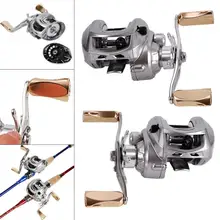 Полностью Металлическая катушка для ловли приманки 280 г 9+ 1BB 7:1 Тормозная сила 8 кг/17,6 фунта колесо для ловли приманки с правой левой рукой на выбор