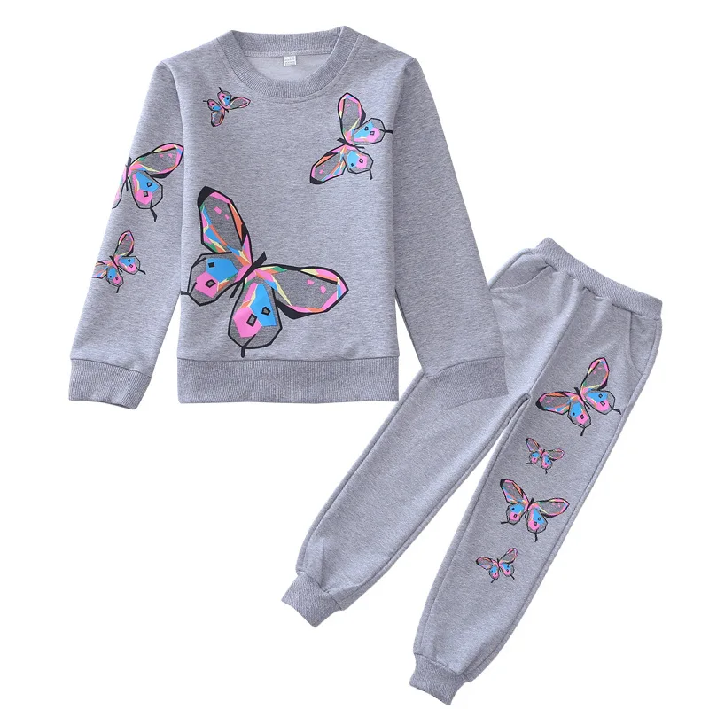 Waymine Kids Baby Girls Long Sleeve Cartoon Bird Print Zipper Dress Clothes 12M-5T