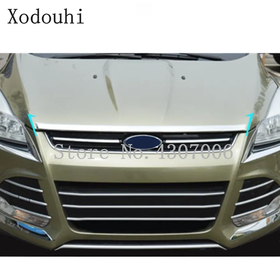 Крышка бампера для автомобиля Ford Kuga Escape 2013 2014 2015 2016 хромированная отделка из АБС