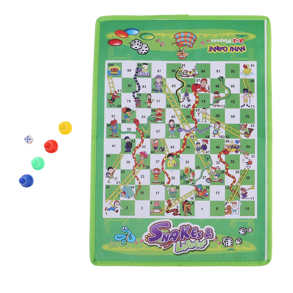  2Travel Home Holiday Flight Chess Traditional Board Game Flying Ludo Chess Game Kids Children Toy Gift