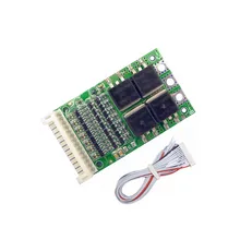 6S/7S/13S 25A BMS Board 24V 36V 48V Polymer Lithium/Ternary Lithium/ Iron Phosphate/LiFePo4 Universal Battery Protection Board