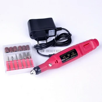 Best 100 Set/Lot Professional Electric Manicure Machine Nail Drill Art Pen Pedicure File Polish Shape Tool Feet Care Product