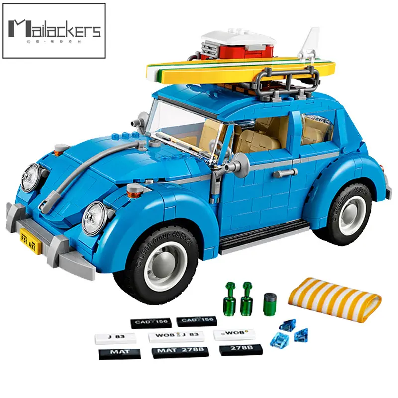 

Mailackers Magic Technic City Car Creator Model Building Blocks Bricks Blue Car Toy For Kids Set