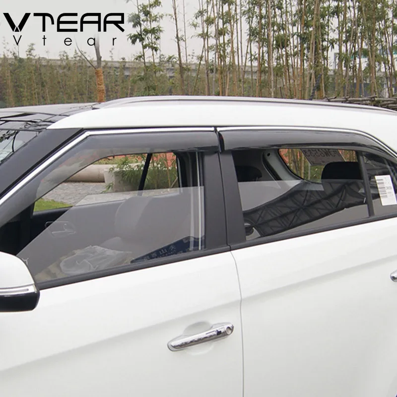 Защитный козырек для Hyundai Creta ix25 хендай крета защита от солнца и дождя на окна