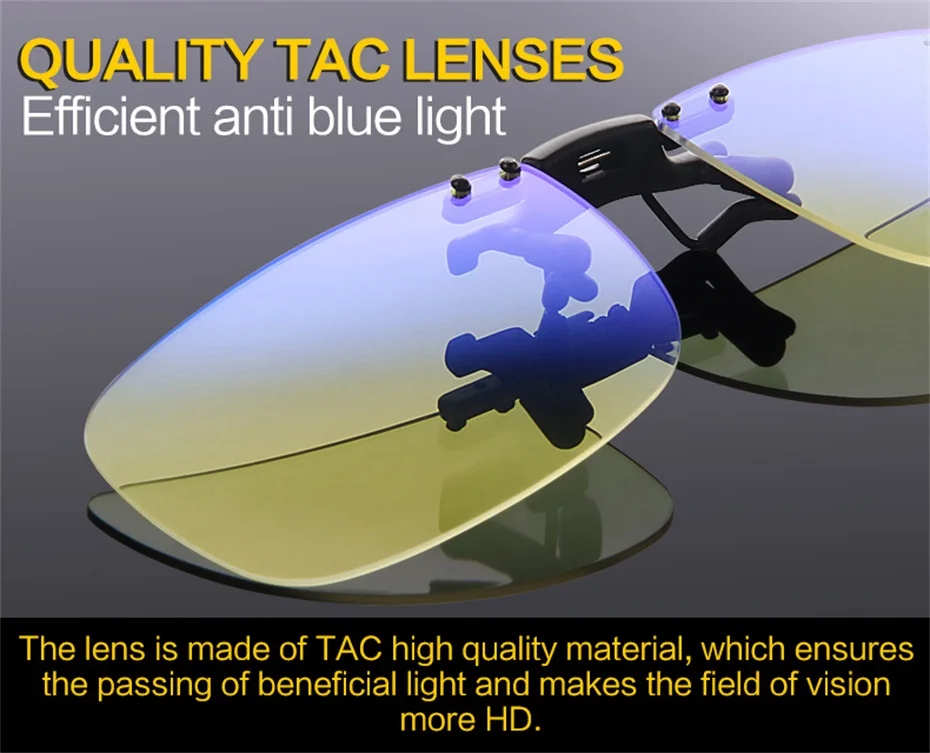 MORAKOT анти-Синие лучи компьютерные очки клип защита глаз день и ночь радиационно-стойкие анти-синие очки JP01282