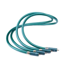 Ortofon HiFi RCA Cable Hi-end CD Amplifier Interconnect 2RCA to 2RCA Male Audio Cable 1M 2M 1.5M 3M 5M viborg audio tiwn link rca interconnect cable 1m