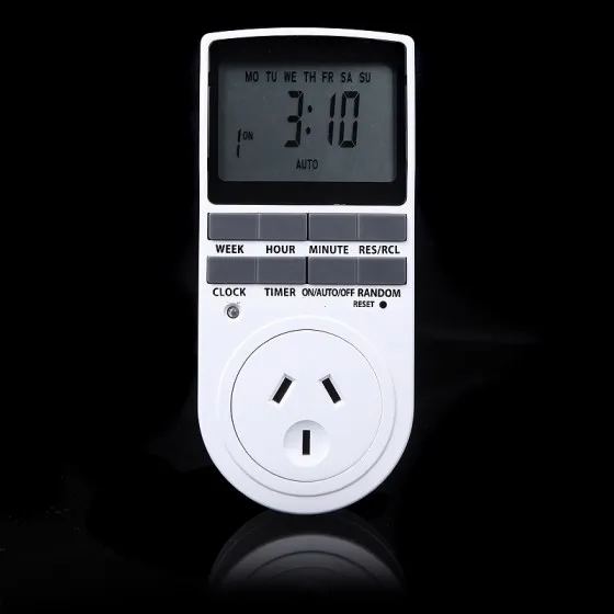

TS-839 timer outlet (10 groep) 10A2400W Australische tijdschakelaar controller export verkoop