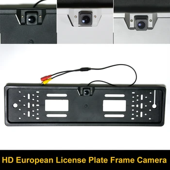 

PAL HD 960*576 Pixels Car Parking Rear view Camera European License Plate Frame Backup Car Number Rear View RearView Camera