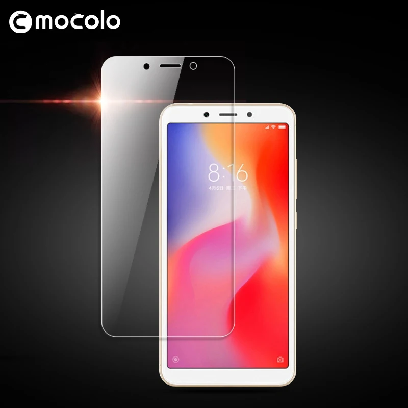 Прозрачная пленка из закаленного стекла Mocolo для Redmi 6A 2.5D 0 33 мм 9 H Защитная экрана