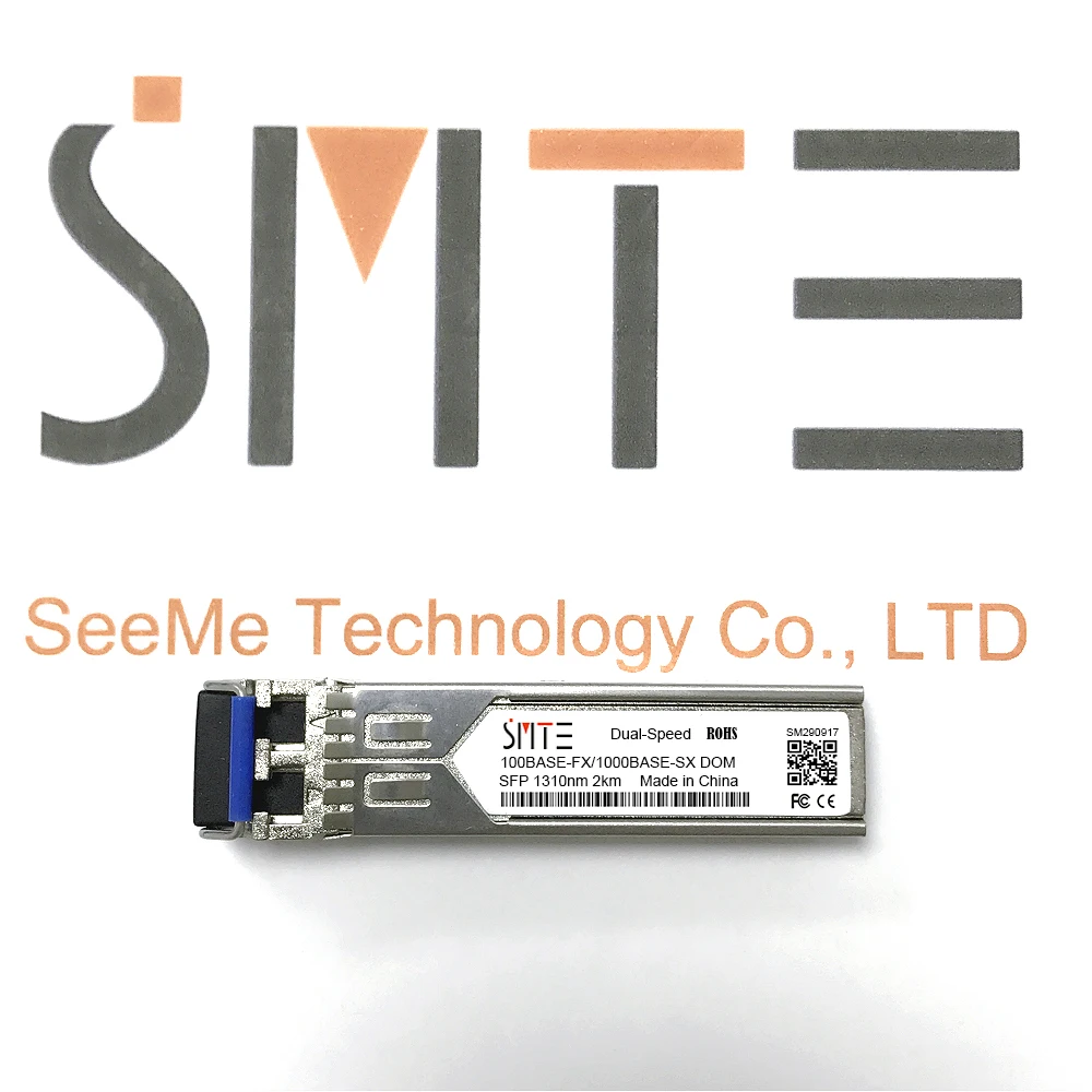 100BASE-FX/1000BASE-SX SFP совместим с Alcatel-Lucent SFP-DUAL-MM Dual-Speed 1310nm 2 км DDM модуль