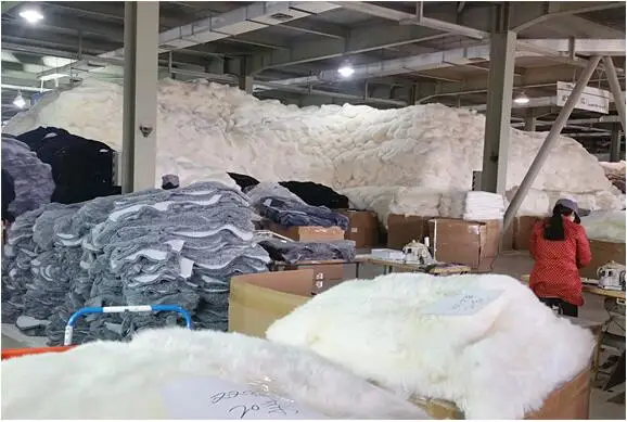 Real Sheepskin Rug Factory 2