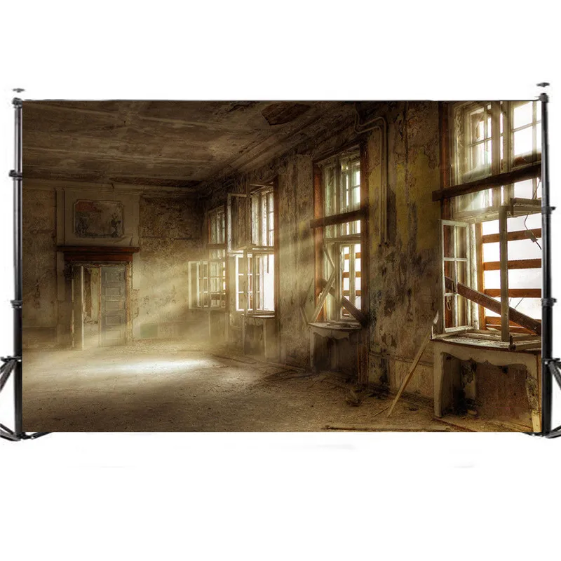 

5x3FT Vintage Thin Vinyl Photography Backdrop photo Studio Props window sunshine indoor Photography background cloth 90 x 150cm
