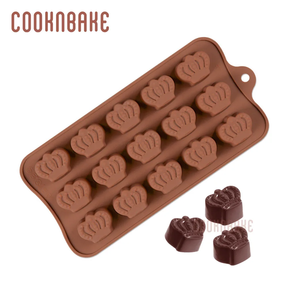 COOKNBAKE силиконовая форма для шоколада в форме короны конфеты клейкий помадка форма для торта декорированная печенье выпечка форма для льда