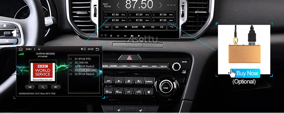 Clearance Asottu CKX59060 IPS android Octa Core car dvd player for KIA sportage 2016 2017 KX5 gps navigation 1 din car stereo head unit 17 Clearance Asottu CKX59060 IPS android Octa Core car dvd player for KIA sportage 2016 2017 KX5 gps navigation 1 din car stereo head unit 17