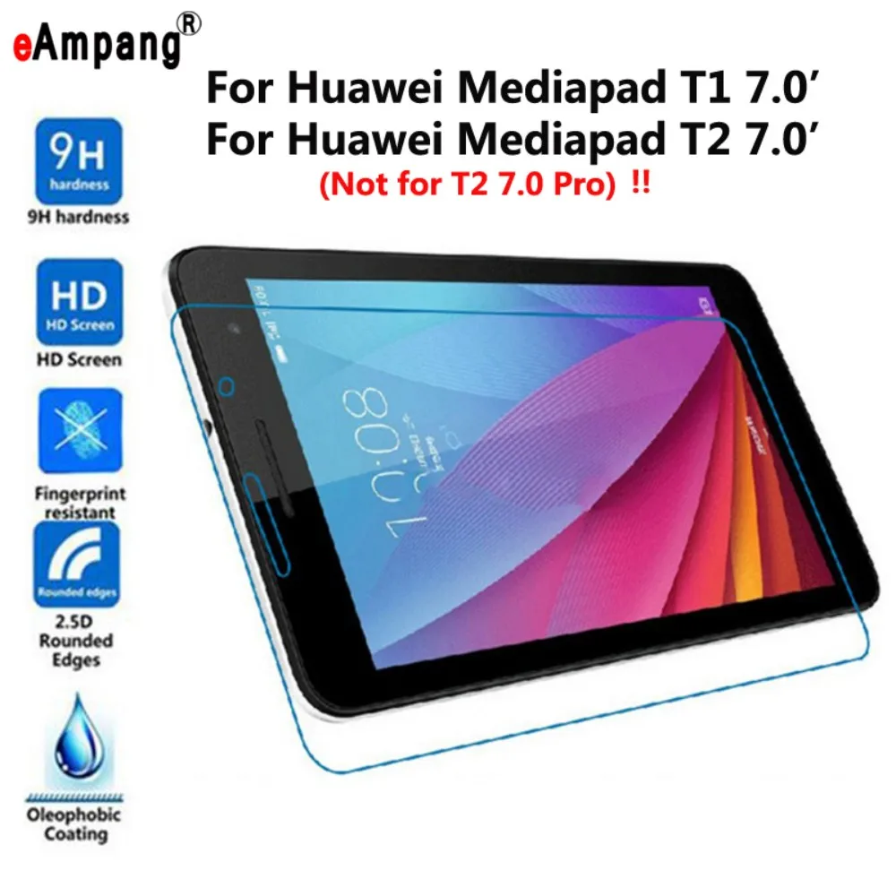 Закаленное стекло для Huawei Mediapad T1 7 0 701U T2 прозрачная защитная пленка экрана conew_t1 7.0