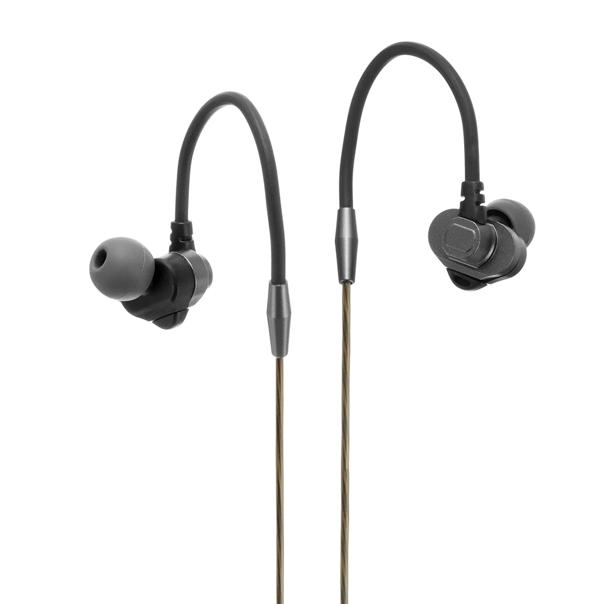 

LEORY EB200 In Ear HiFi Earphone 2 Balanced Armature+ Dynamic Audiophile 3.5mm Earphone with Mic Earbuds for Phones Computer