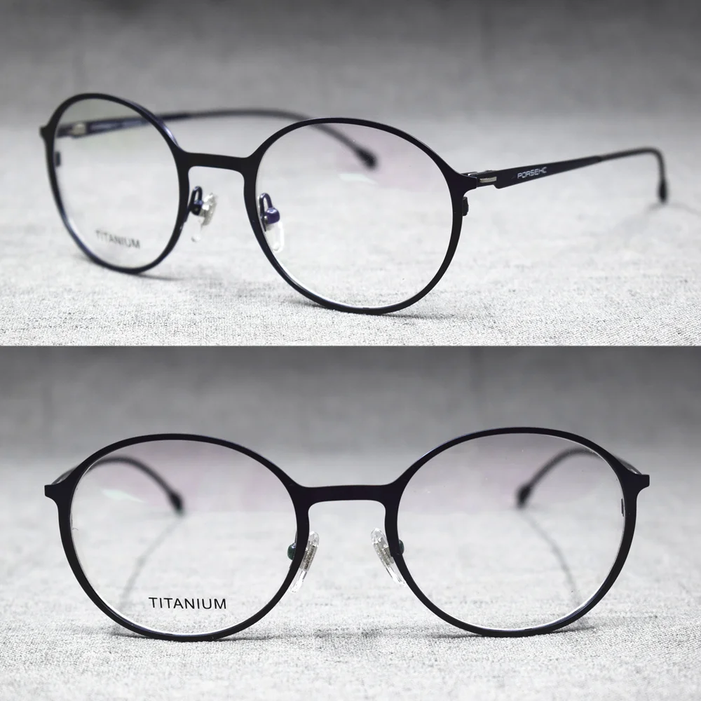 

Vintage Oval Round Full Rim Spring Hinges Eyeglass Frames Myopia Rx able Glasses