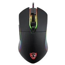 MOTOSPEED V30 игровая мышь для геймеров 3500 dpi дышащая RGB мышь с подсветкой 6 кнопок проводная мышь для ПК ноутбука игра overwatch L0430#3