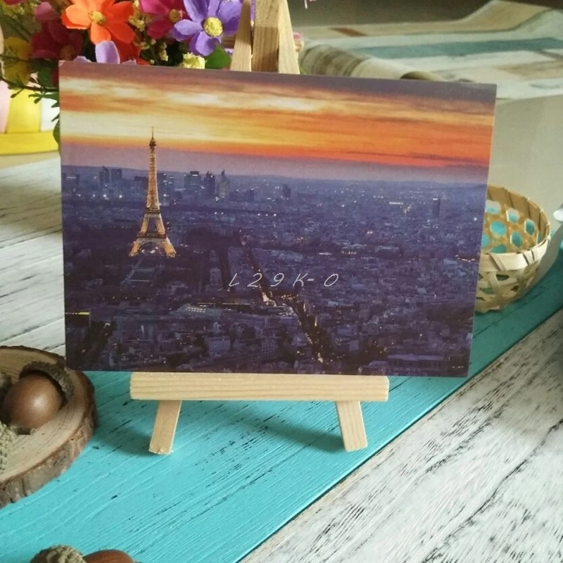 Mini Wooden Tripod Easel Display Painting Stand Card Canvas Holder Wedding  Party - Easels - AliExpress