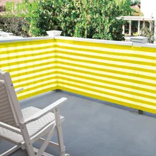 Customized 0 9 x 4 9 M HDPE Sun Shade Sail Net with Straight edge Alu