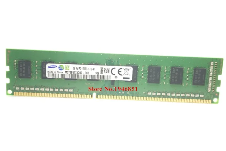 Samsung настольная память оригинальная DDR3 2 Гб 1600 МГц 2 г PC3-12800U ПК ram 1600 12800