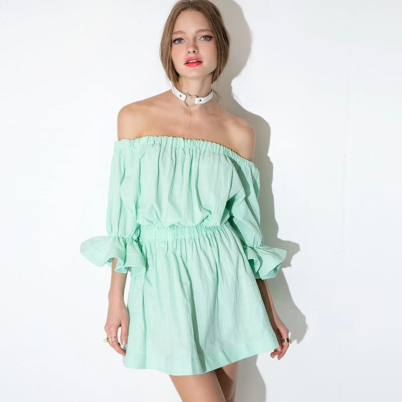 Mint green dress womens Clearance
