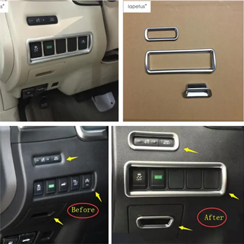 Lapetus Accessories For Nissan Murano 2016 2017 2018 Front Odometer