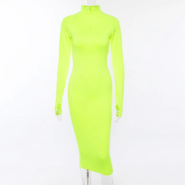 tight fitted long sleeve dresses