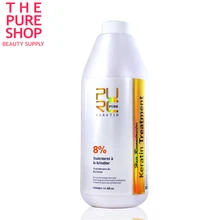 Brazilian hair keratin treatment 8 chocolate hair straightener 1000ml for hair mask and hair care keratin