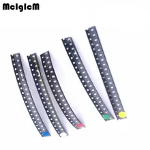 MCIGICM красный белый синий yello Зеленый 0805 SMD светодиодный светильник smd светодиодный s