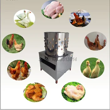 

Stainless Steel 220V Poultry Hair Removal Machine Duck Goose Chicken Bird Defeathering Plucking Machine Epilator