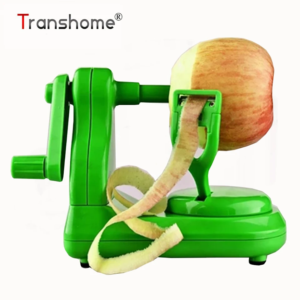 Transhome 1Pcs Hand Apple Peelers Orange Potato Peeler Fruit Vegetable
