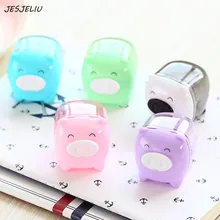 1 шт. милое симпатичное животное свинья сладкий сексуальный цветной узкий точилка корейские детские школьные принадлежности канцелярские принадлежности