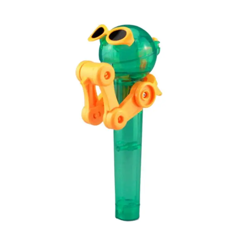 Новейшие креативные персональные игрушки леденец держатель декомпрессионные игрушки леденец робот декомпрессия конфеты Пылезащитная игрушка подарок - Цвет: Зеленый