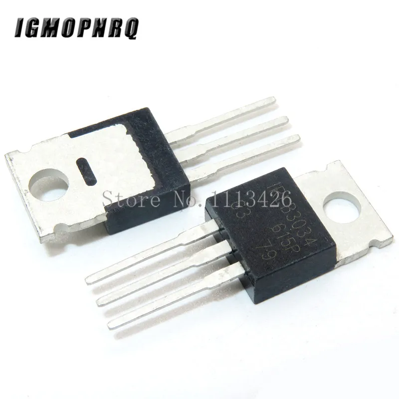 50 шт. IRLB3034 TO-220 IRLB3034PBF TO220 новый МОС Фет транзистор  Электронные компоненты | Интегральные схемы -33059355855
