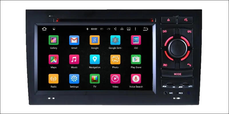 Excellent Liislee Car Android Multimedia For Audi A4 S4 RS4 2002~2008 Stereo Radio Video Audio CD DVD Player GPS Map NAV Navigation System 1