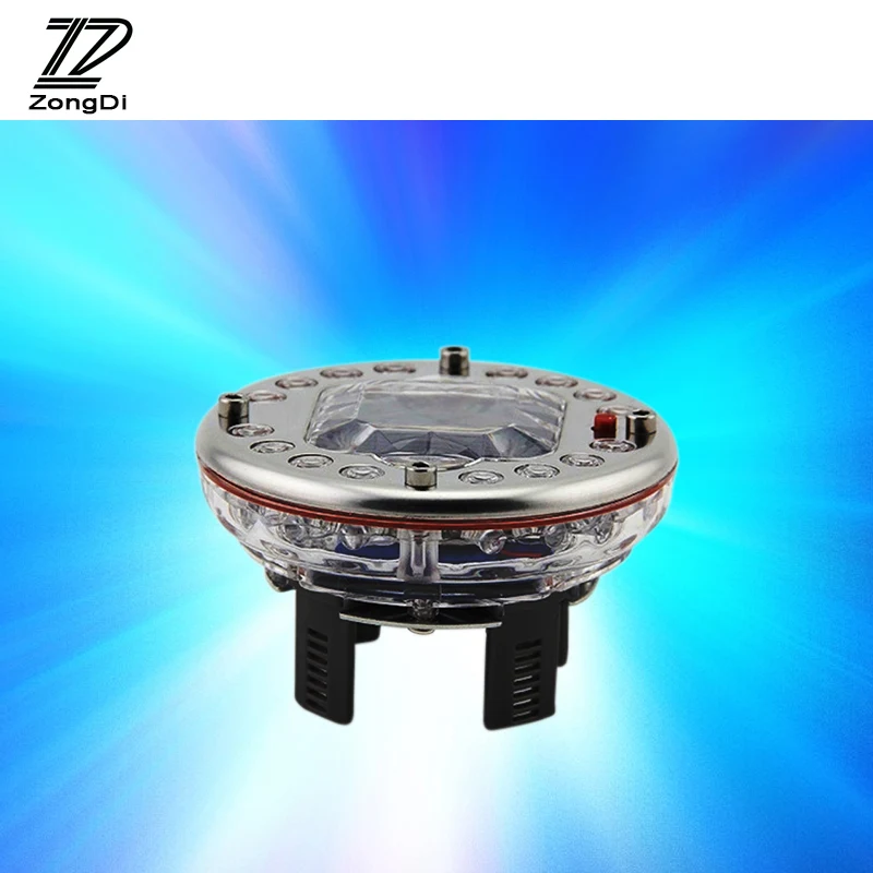 ZD 1X Car wheel hub light Solar LED Wheel hub lamp For VW polo golf 4 5