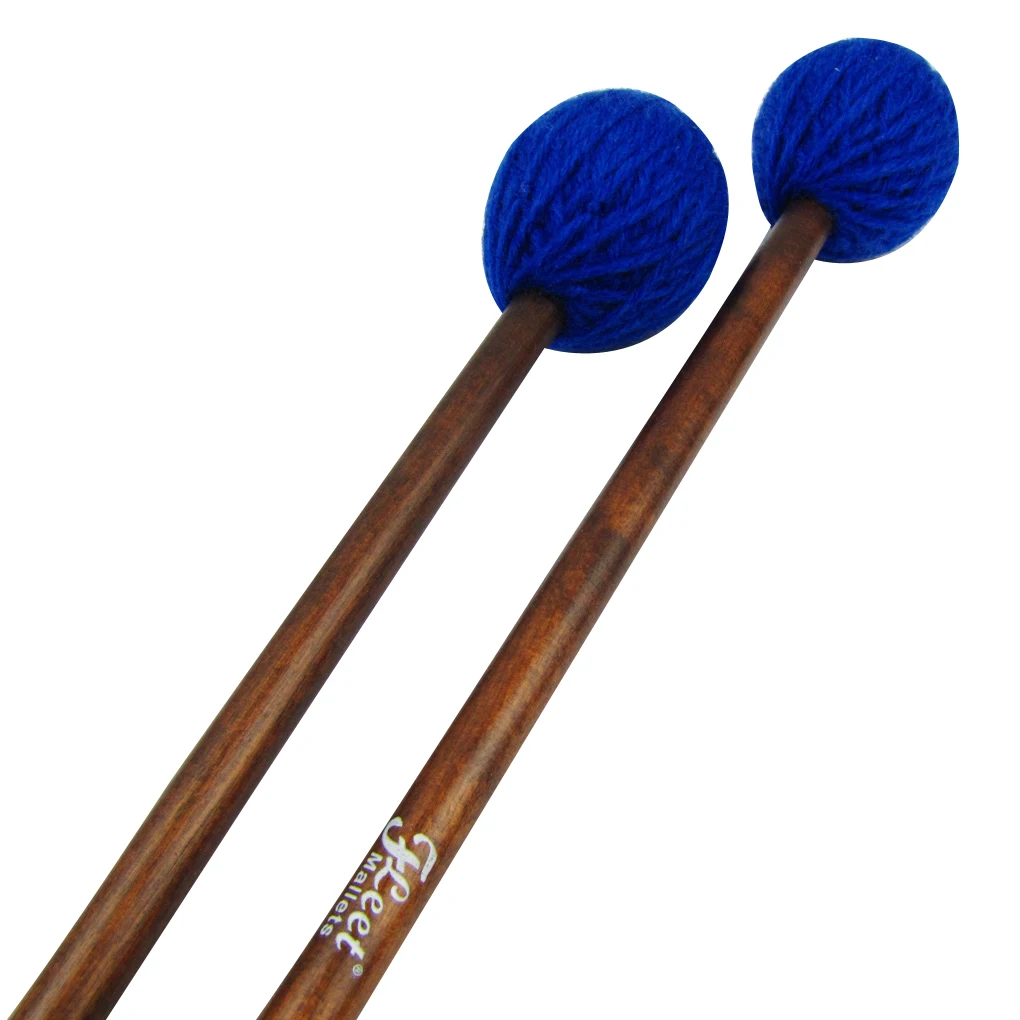 Новая пара перкуссионных палочек Marimba ксилофон молоток барабанные палочки для